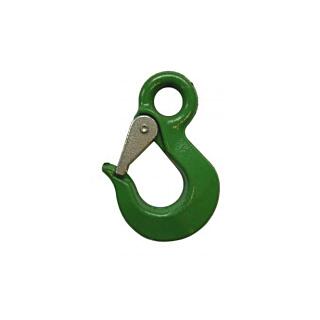 Sika hook, painted green, load capacity 1600 kg