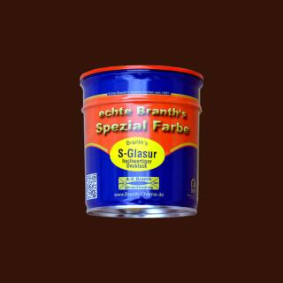 Branths S-Glaze (slow drying) can 0.75 l red-brown RAL 3009