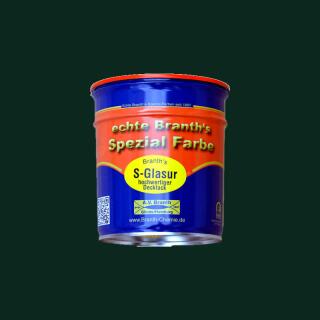 Branths S-Glaze (slow drying) can 0.75 l moss green RAL 6005