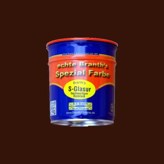 Branths S-Glaze (slow drying) can 0.75 l brown RAL 8016