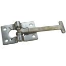 Door holder, stainless steel hook part, 122 mm