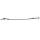 Side wall holding rope, screw M 6 / snap hook, length 325 mm