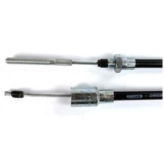 KNOTT Bowden cable brake 300 x 60, bell Ø 25.5 mm HL 1000 mm / GL 1260 mm