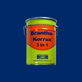 Brantho Korrux "3 in 1" 5 liters of ultramarine blue RAL 5002
