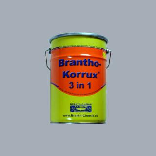 Brantho Korrux "3 in 1" 5 liters silver aluminum / white aluminum RAL 9006