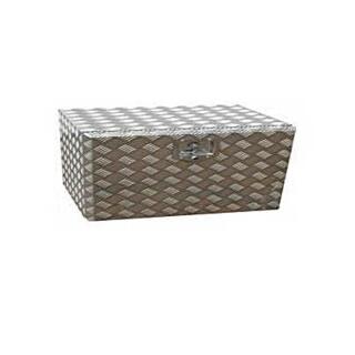 Lockable aluminum tool box L 680 x W 490 x H 400 mm