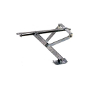 Galvanized rotating supports, load-bearing capacity 300 kg