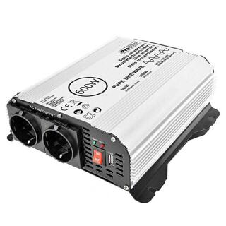 Voltage converter sine 12-230V 1500W / 3000W + USB