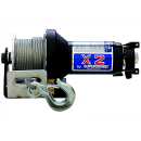 Cable winch DC motor type X2 rope & hook