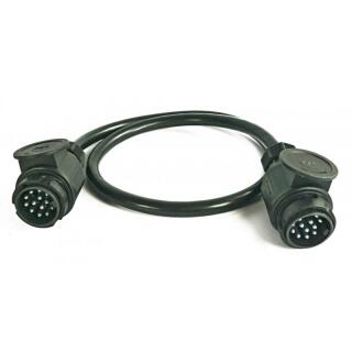 Intermediate cable 13-pin, 2 plastic plugs 2.8 meters