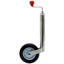 AL-KO support wheel solid rubber steel rim 200x50, 150 kg
