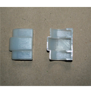 Nylon half sockets for tube holder Ø 20 mm