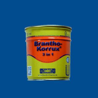 Brantho Korrux "3 in 1" 0.75 liter can traffic blue RAL 5017