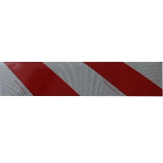 Warning marking red / white 282 mm x 45.7 m pointing to the right