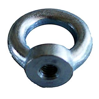 Ring nut galv. C 15 M6