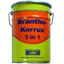 Brantho Korrux "3 in 1" 5 liters bottle green...