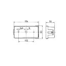 Jokon BBS 580 three-chamber light, complete without license plate light L + R