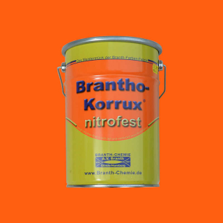 Brantho Korrux "nitrofest" 5 liter container orange / yellow-orange RAL 2000