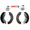 Knott brake shoes 200 x 50 mm, 20-964, 20-964 / 1,...
